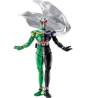 BANDAI - S.H.Figuarts真骨彫仮面ライダーW サイクロンジョーカーエクストリーム S.H.Figuarts（真骨彫製法） 仮面ライダーW サイクロン